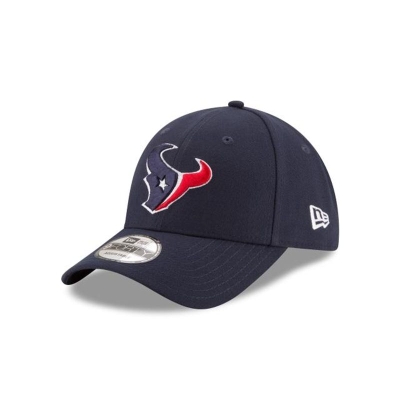 Blue Houston Texans Hat - New Era NFL NFL The League 9FORTY Adjustable Caps USA7425698